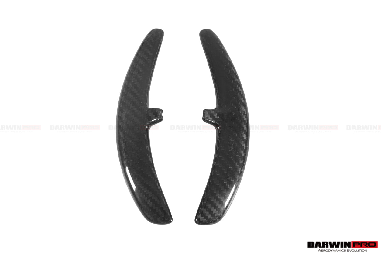 2016 - 2023 Porsche 911 991.2 718 981 MACAN Autoclave Carbon Fiber Shift Paddles